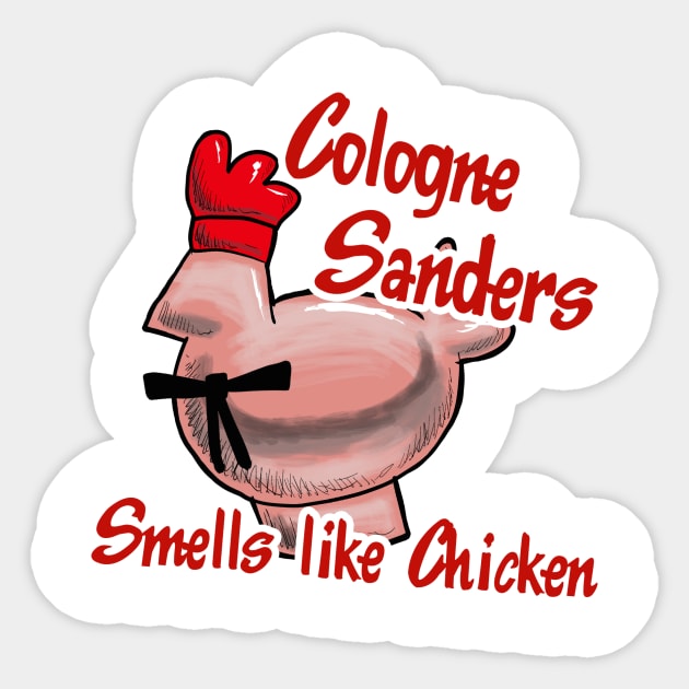 Cologne Sanders Sticker by johnnybuzt